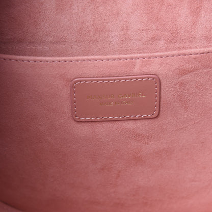 Mansur Gavriel Calfskin Circle Crossbody Blush 5 of 8
