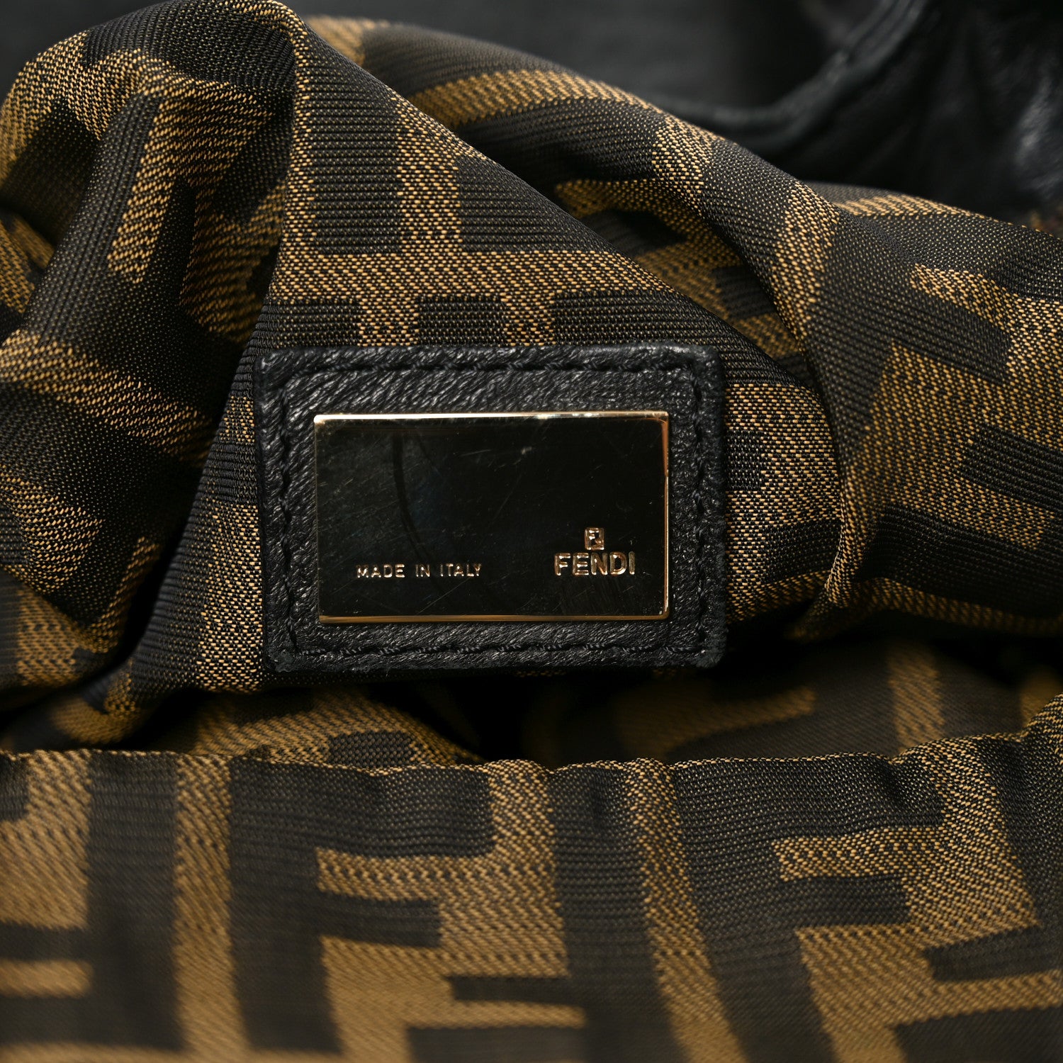 Fendi Nappa Nuvolata Spy Black 7 of 11