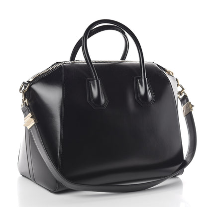Givenchy Shiny Lord Calfskin Medium Antigona Black 2 of 7