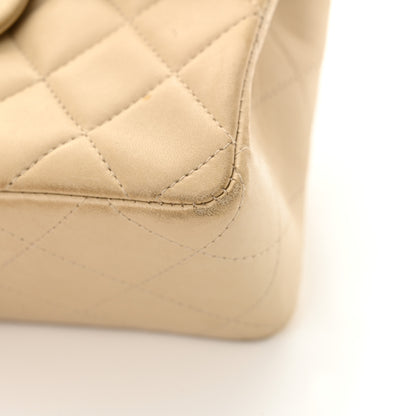 Chanel Lambskin Quilted Mini Square Flap Beige 12 of 15