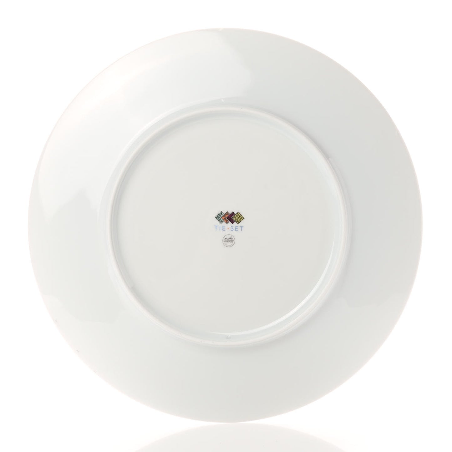 Porcelain Tie Dinner Plate Set of 2