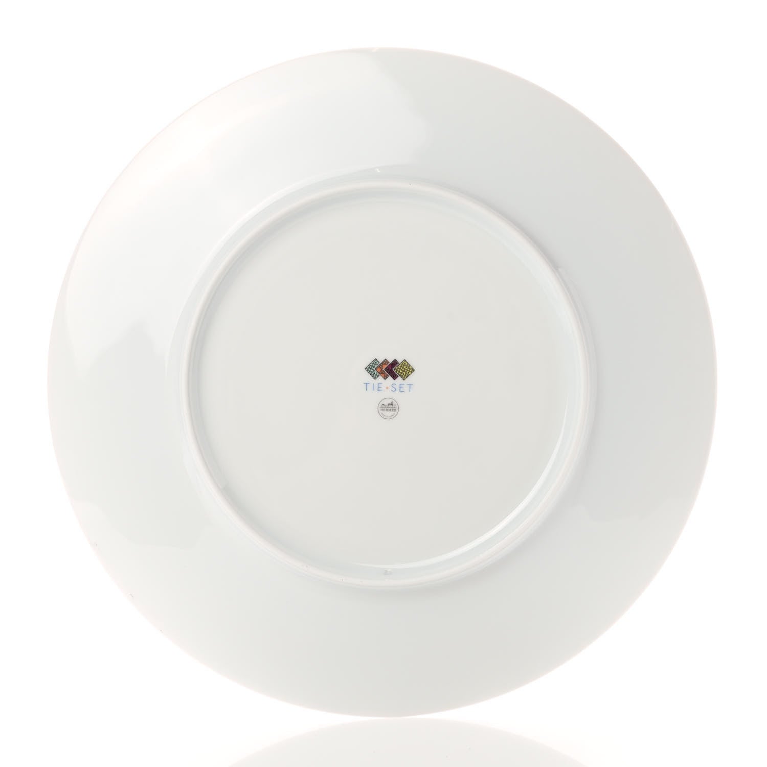 Hermes Porcelain Tie Dinner Plate Set of 2 4 of 6