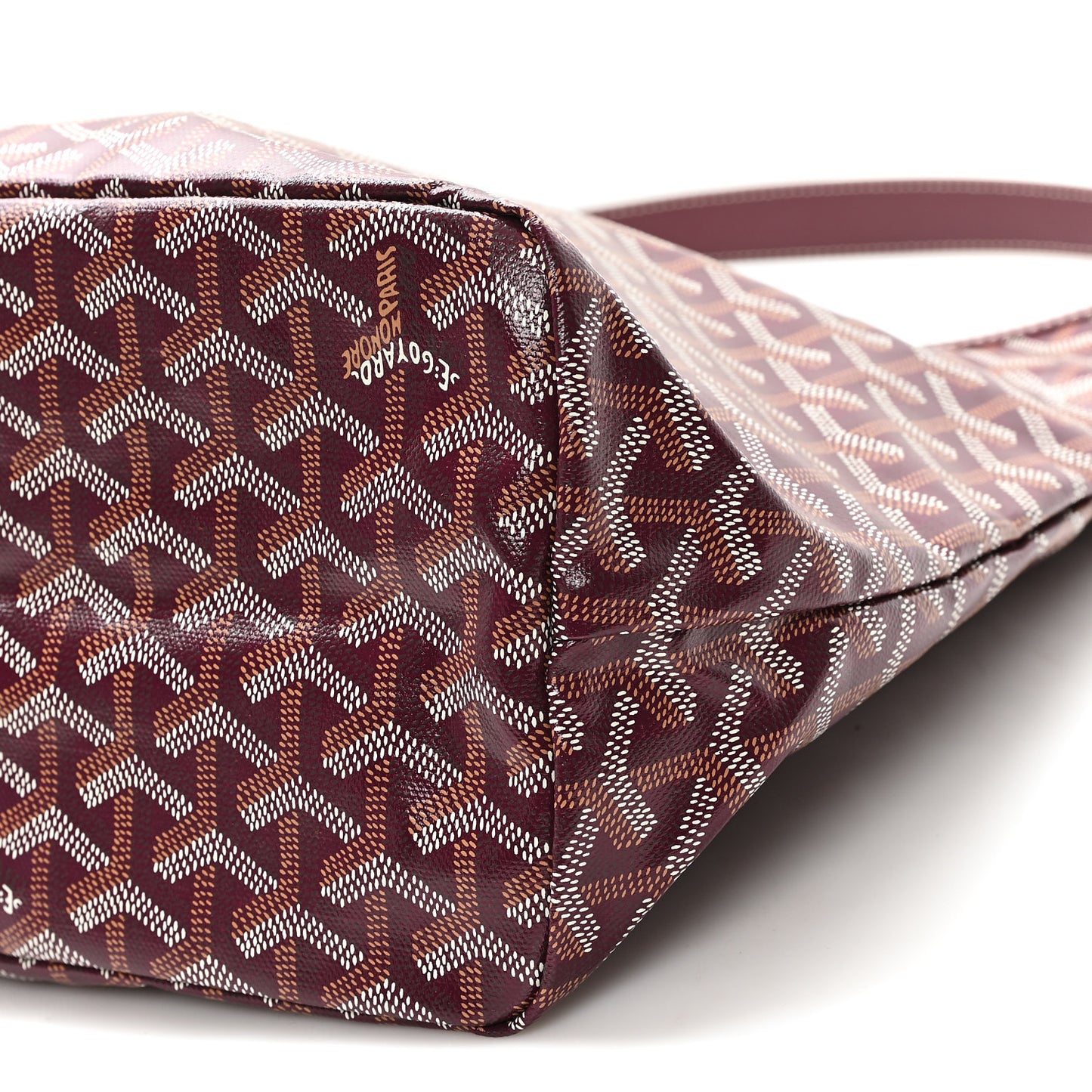 Goyardine Boheme Hobo Burgundy