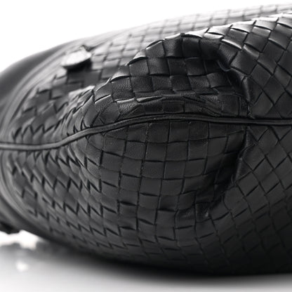 Bottega Veneta Cervo Deerskin Intrecciato Julie Tote Black 8 of 9