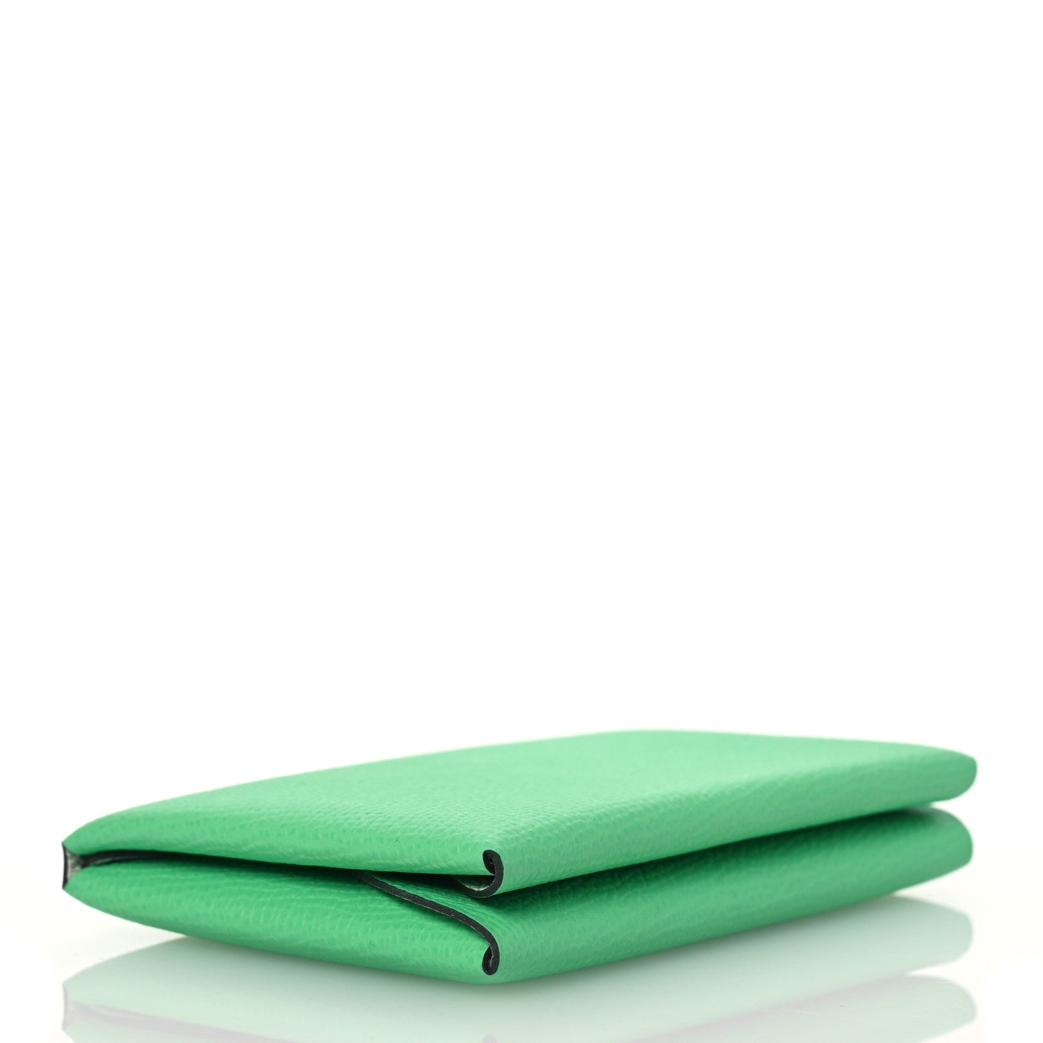 Hermes Epsom Verso Calvi Duo Card Case Vert Comics Vert Fizz 4 of 9