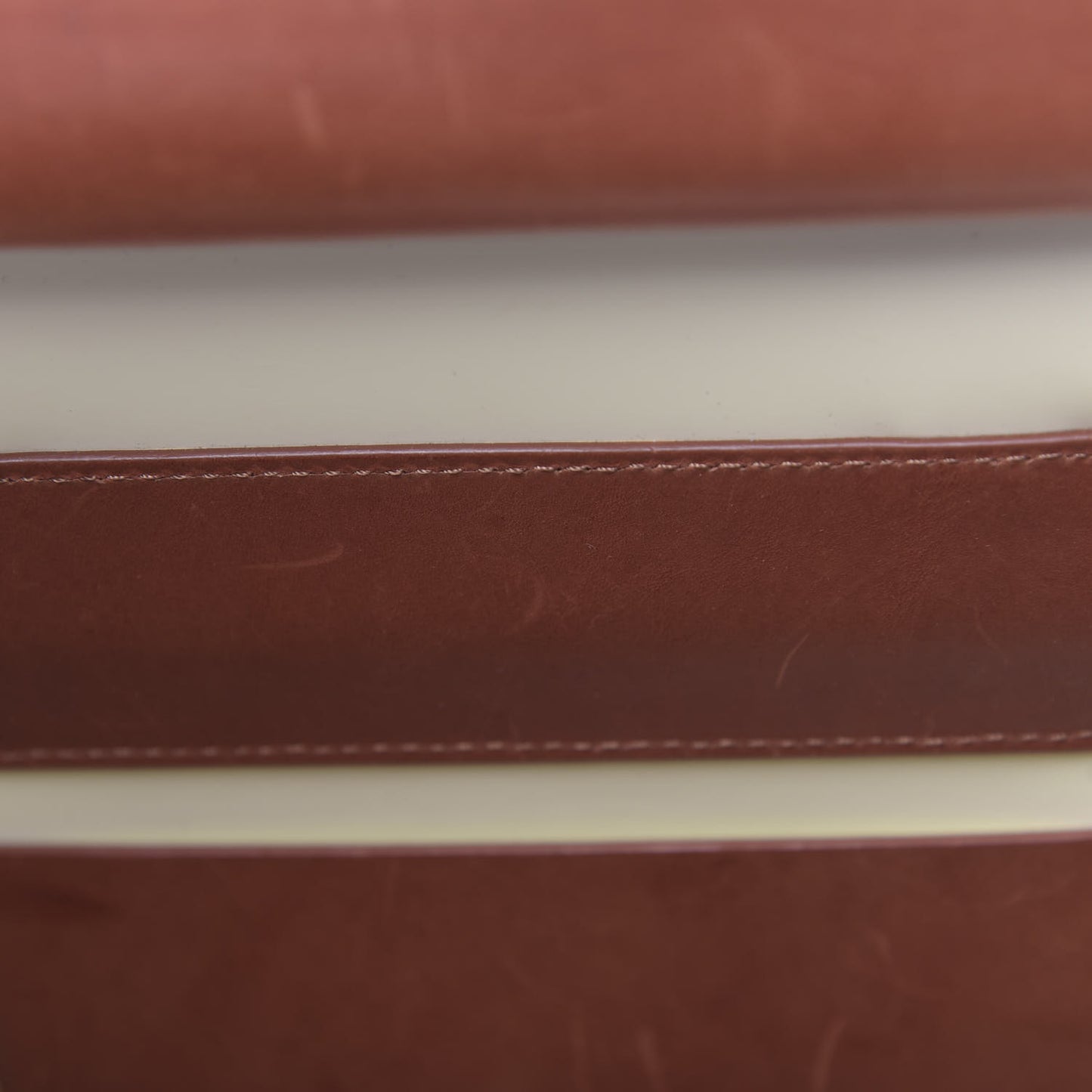 Calfskin Mini Lady Bag Brandy Cleo