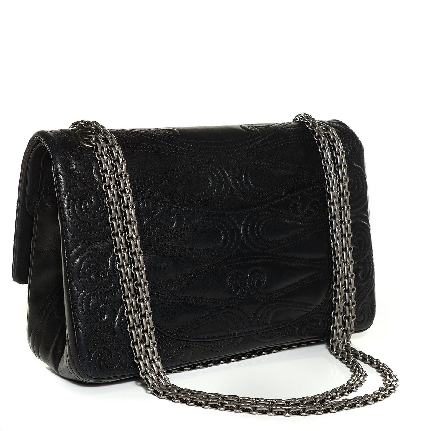 Lambskin 2.55 Reissue 226 Moscou Flap Black