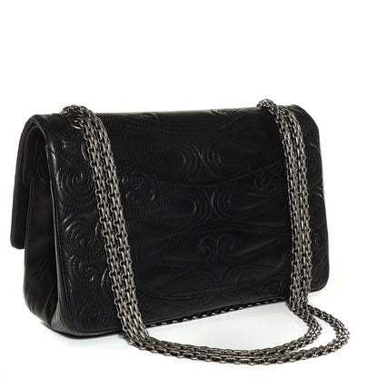 Chanel Lambskin 2.55 Reissue 226 Moscou Flap Black 3 of 9