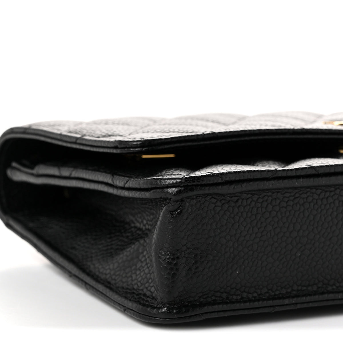 Chanel Caviar Quilted Wallet on Chain WOC Black 10 of 12