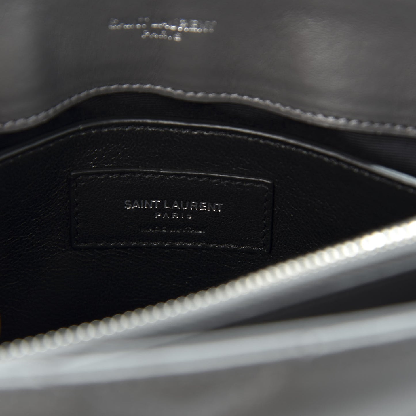 Calfskin Y Quilted Monogram Small Loulou Chain Satchel Earth
