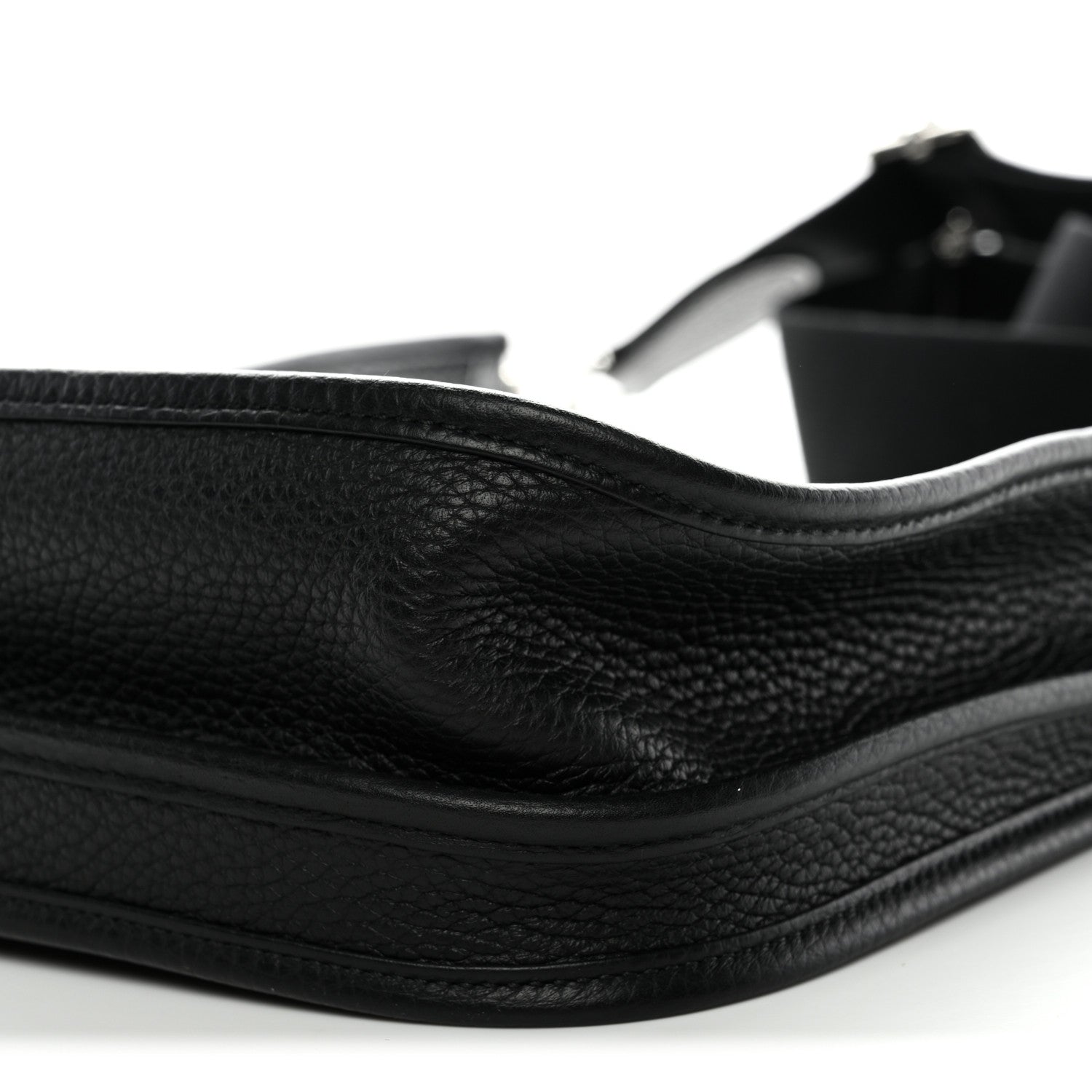 Hermes Taurillon Clemence EVELYNE III PM Black 10 of 11