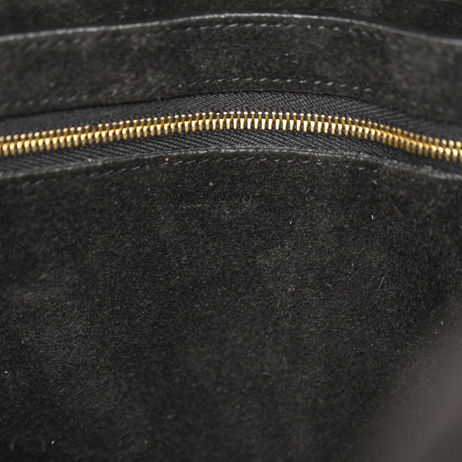 Celine Soft Grained Calfskin Sangle Bucket Bag Black 7 of 14