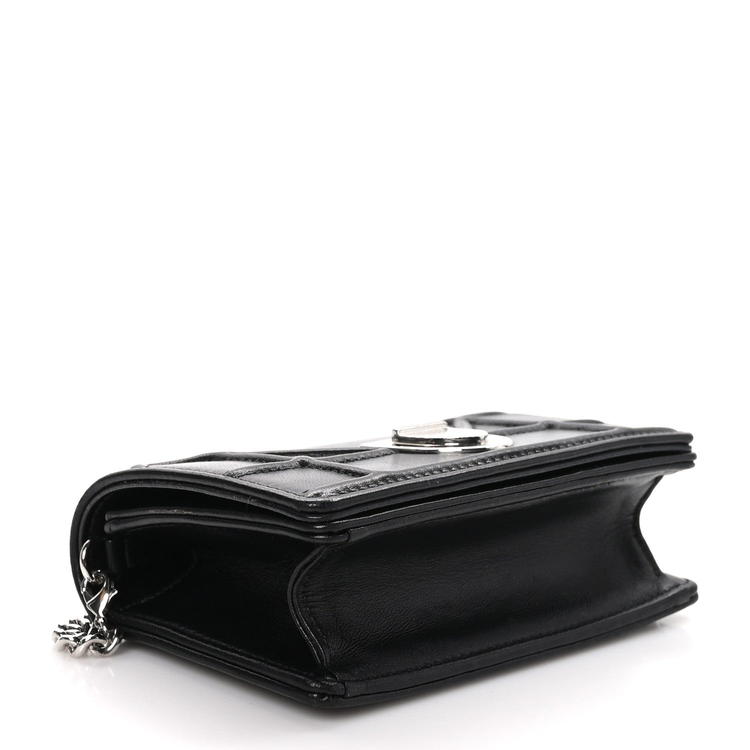 Christian Dior Lambskin Baby Diorama Flap Bag Black 4 of 10