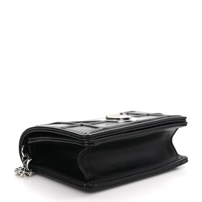 Christian Dior Lambskin Baby Diorama Flap Bag Black 4 of 10