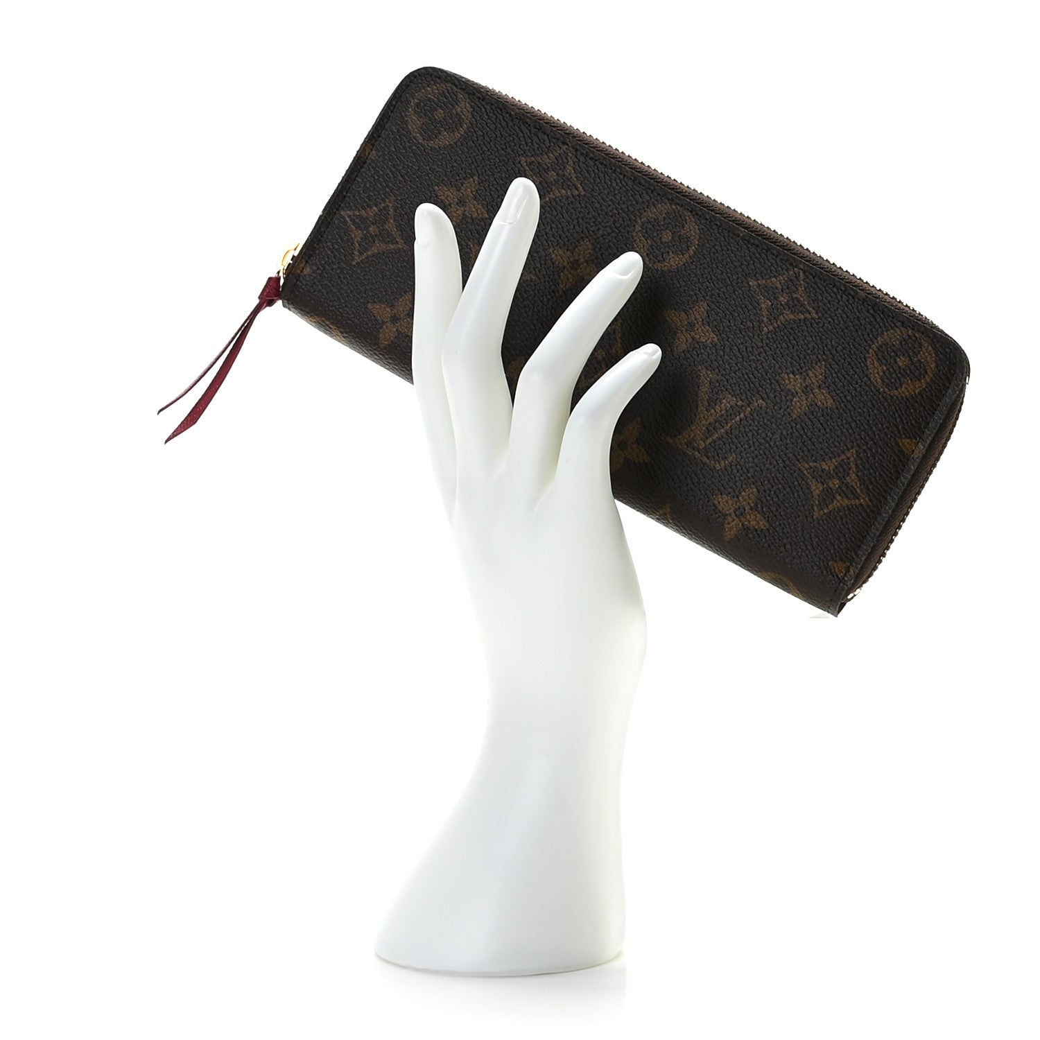 Louis Vuitton Monogram Clemence Wallet Fuchsia 2 of 10
