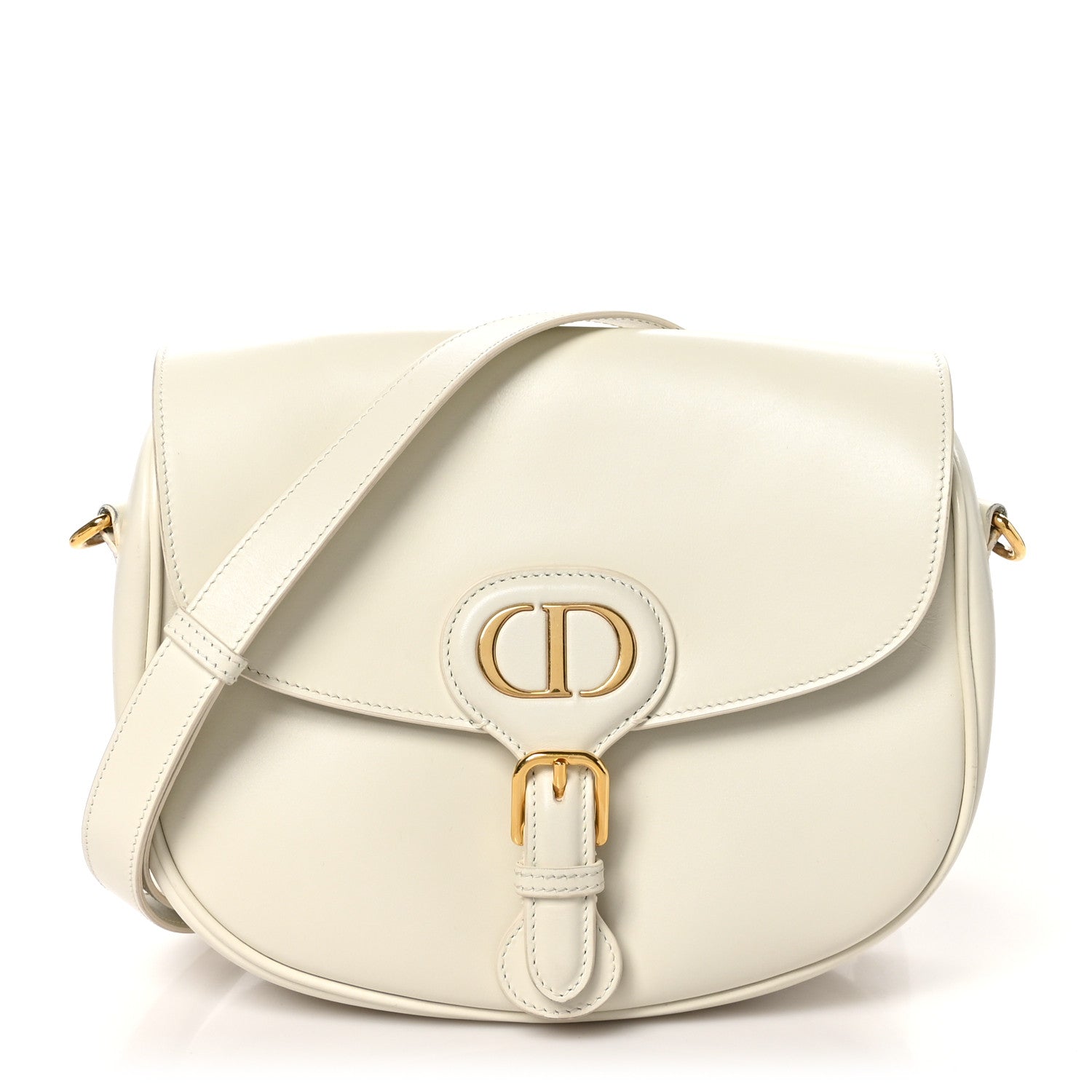 Christian Dior Box Calfskin Medium Bobby Flap Latte 1 of 9