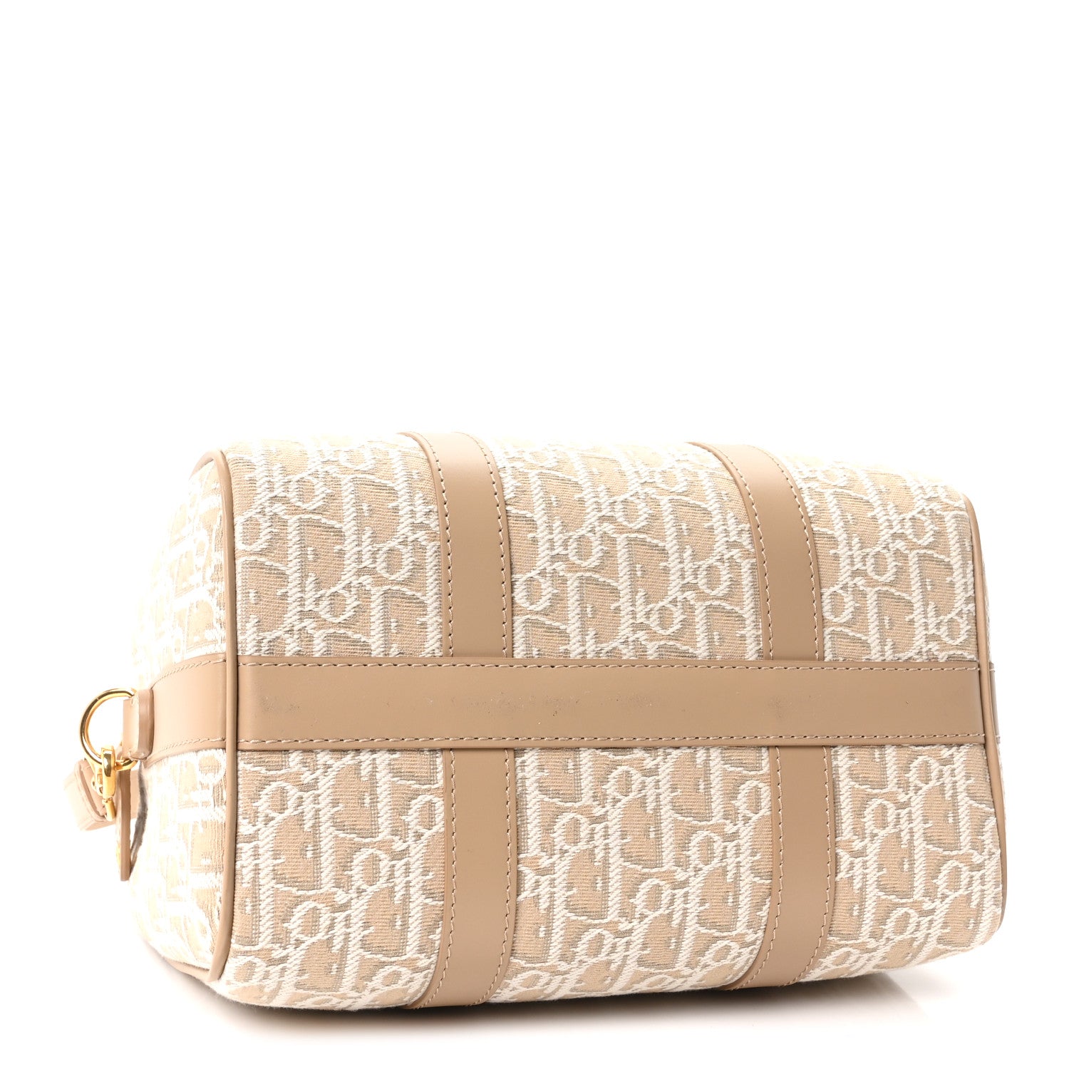 Christian Dior Oblique Groove 25 Bag Natural 1927319 – FASHIONPHILE