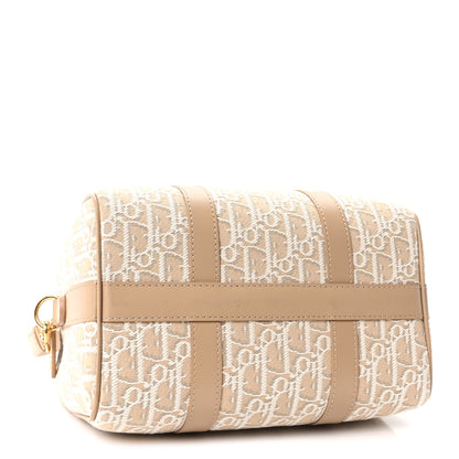 Christian Dior Oblique Groove 25 Bag Natural 4 of 10
