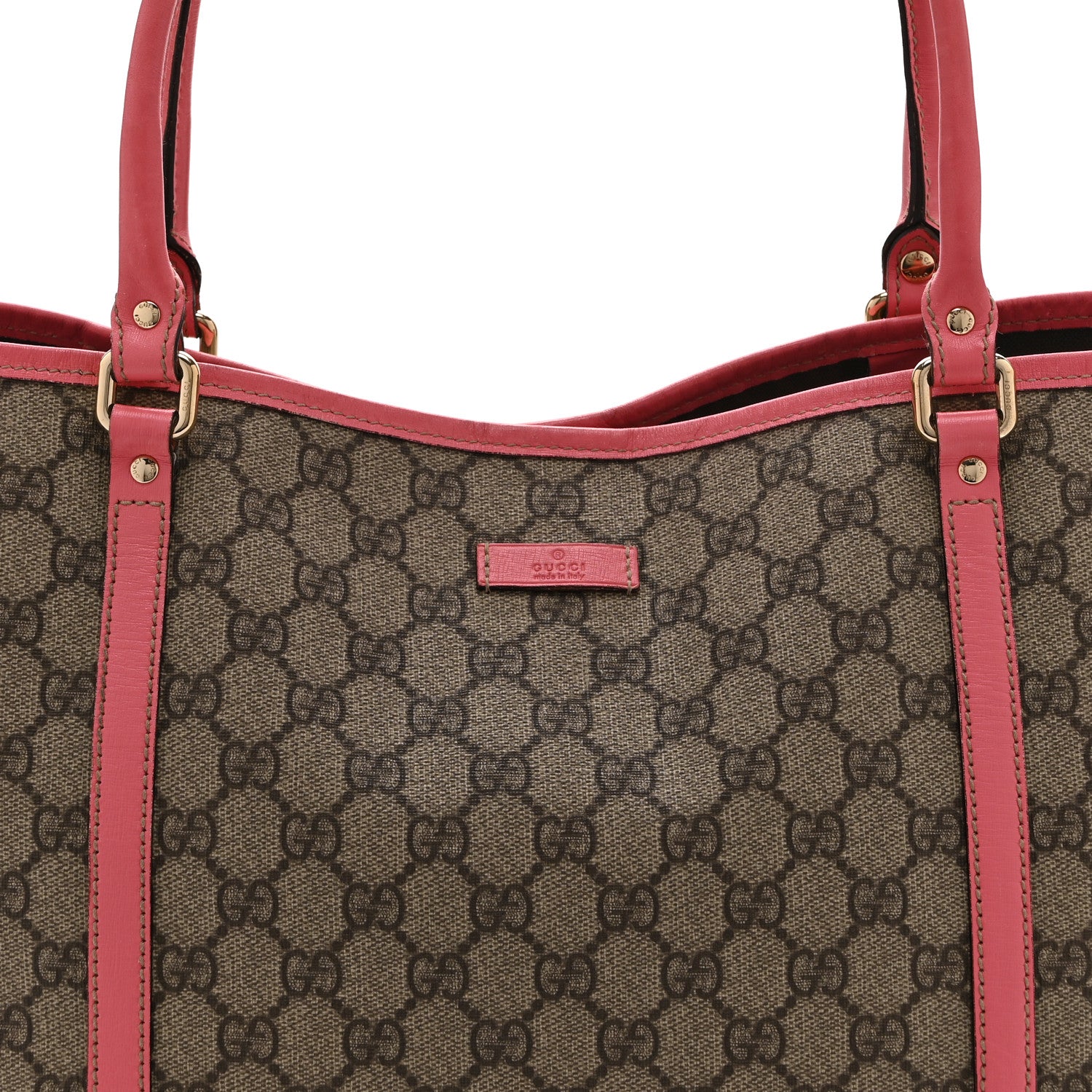 Gucci GG Plus Monogram Large Joy Tote Pink 8 of 10