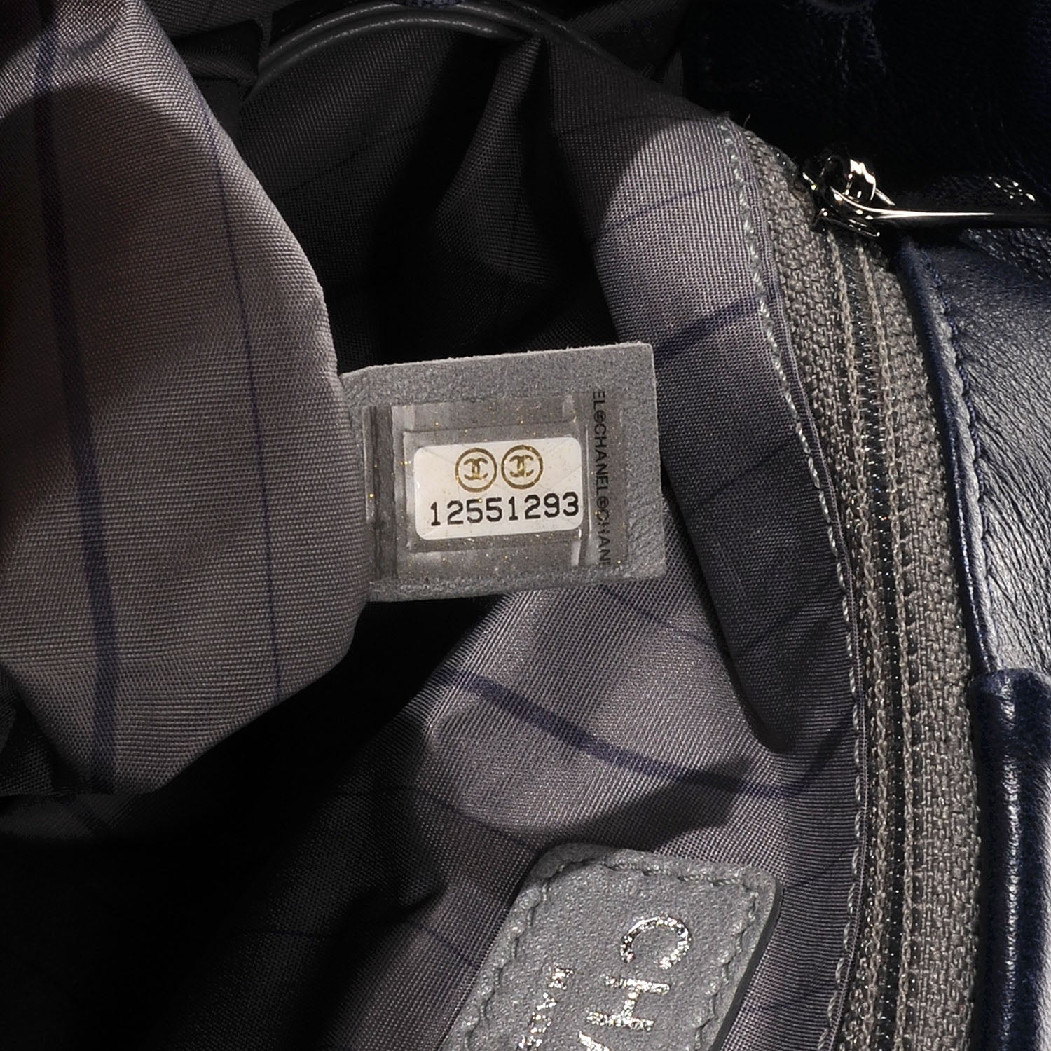 Chanel Lambskin Origami Soft Squares Accordion Flap Navy 7 of 7