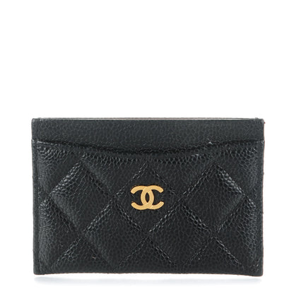 Chanel Caviar Quilted Card Holder Black 1 of 9
