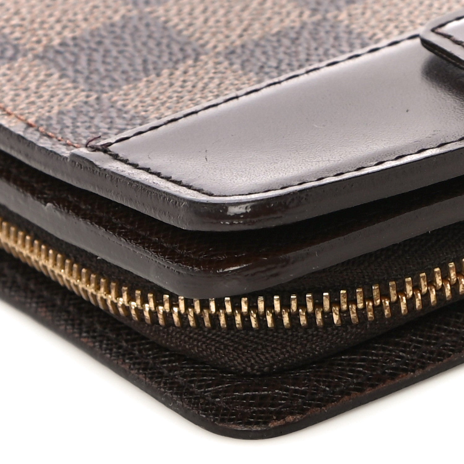 Louis Vuitton Damier Ebene Zippe Zipped Compact Wallet 10 of 10