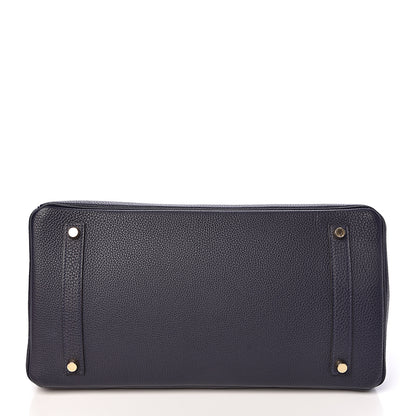 Hermes Togo Birkin 35 Bleu Nuit 6 of 34