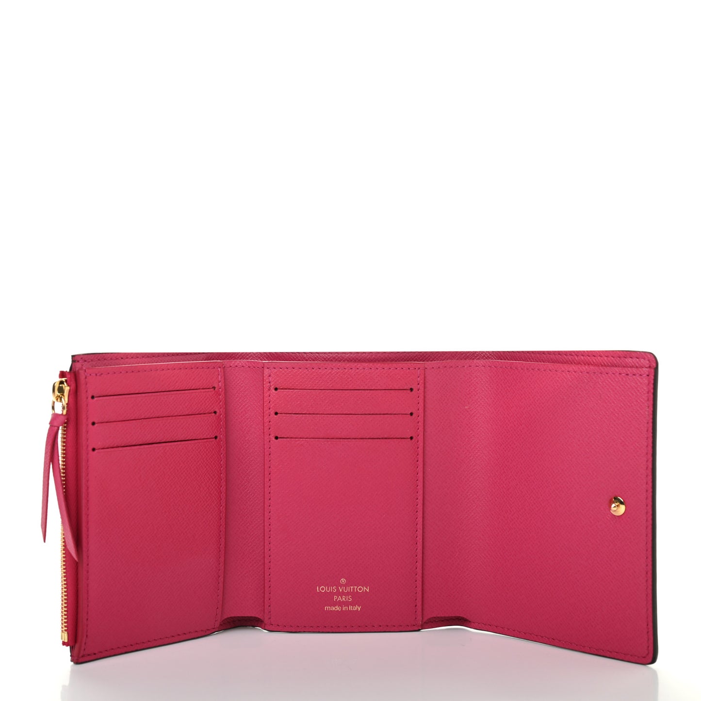 Monogram 2020 Christmas Animation Roller Coaster Victorine Wallet Pivoine