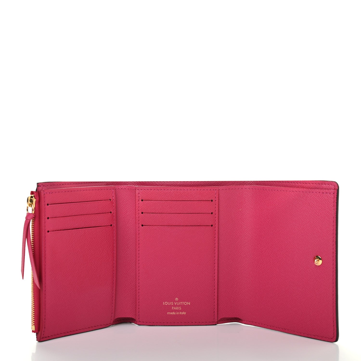 Louis Vuitton Monogram 2020 Christmas Animation Roller Coaster Victorine Wallet Pivoine 5 of 7