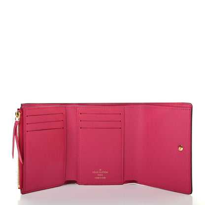 Louis Vuitton Monogram 2020 Christmas Animation Roller Coaster Victorine Wallet Pivoine 5 of 7