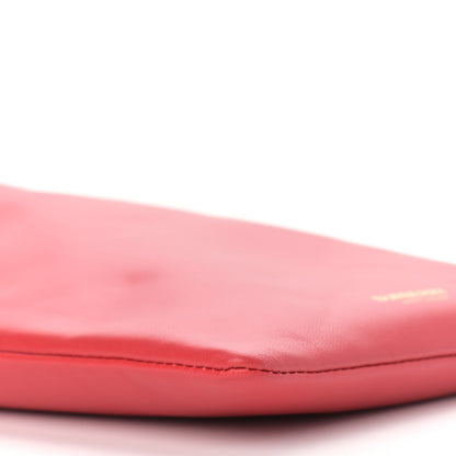Burberry Calfskin Small Drawcord Pouch Red 9 of 10