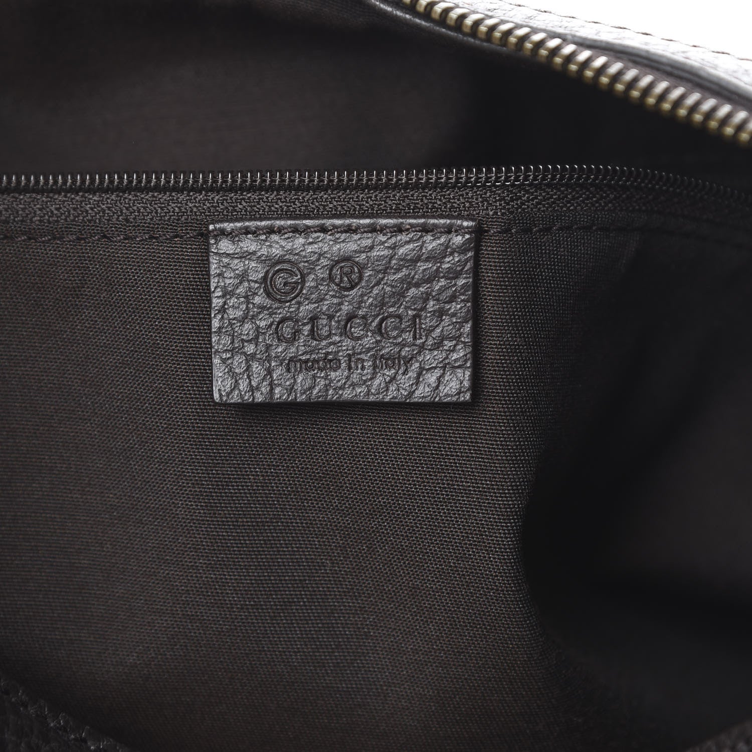 Gucci Crystal Monogram Medium GG Running Hobo Dark Brown 5 of 9