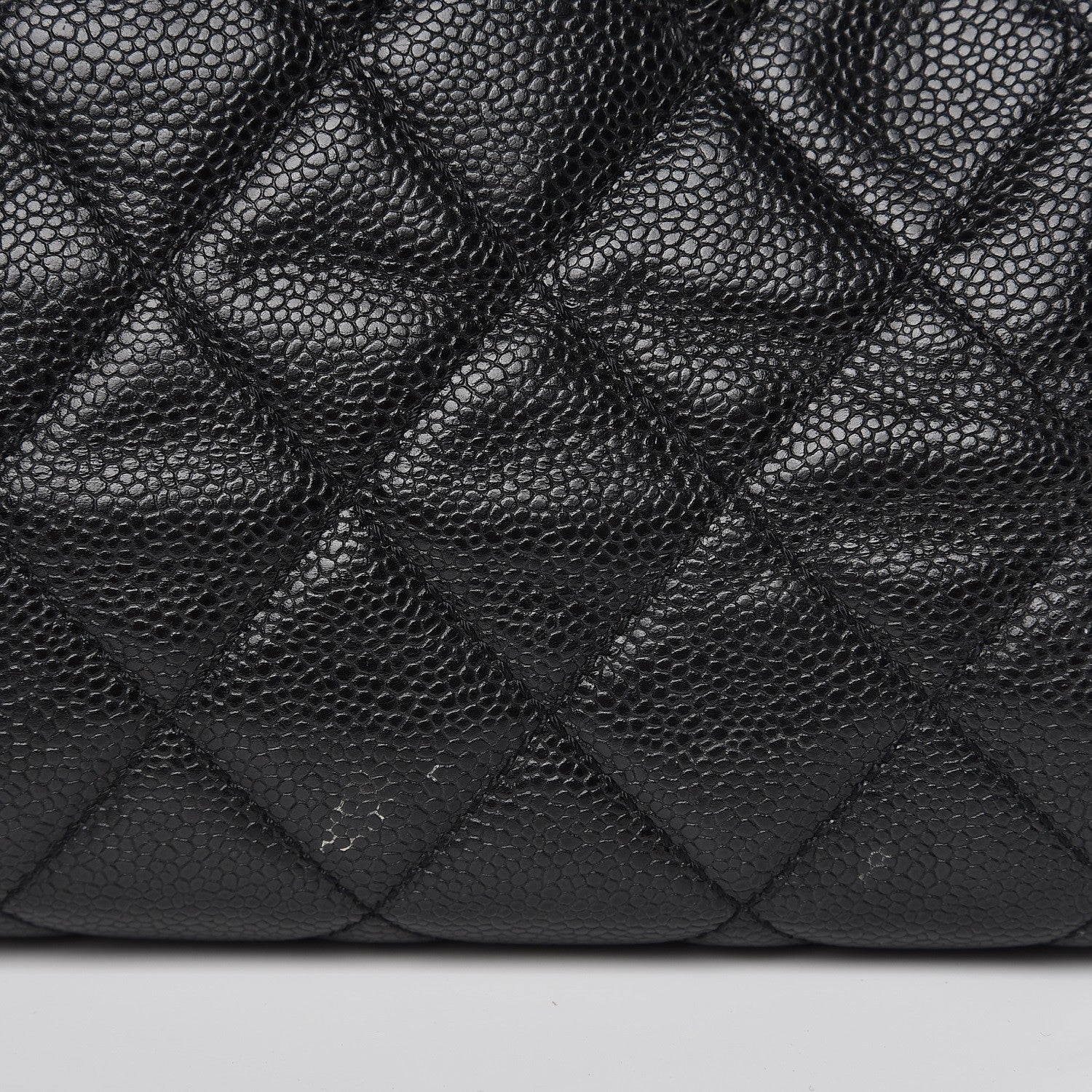 Chanel Caviar Quilted Shopping Tote Black 9 of 9