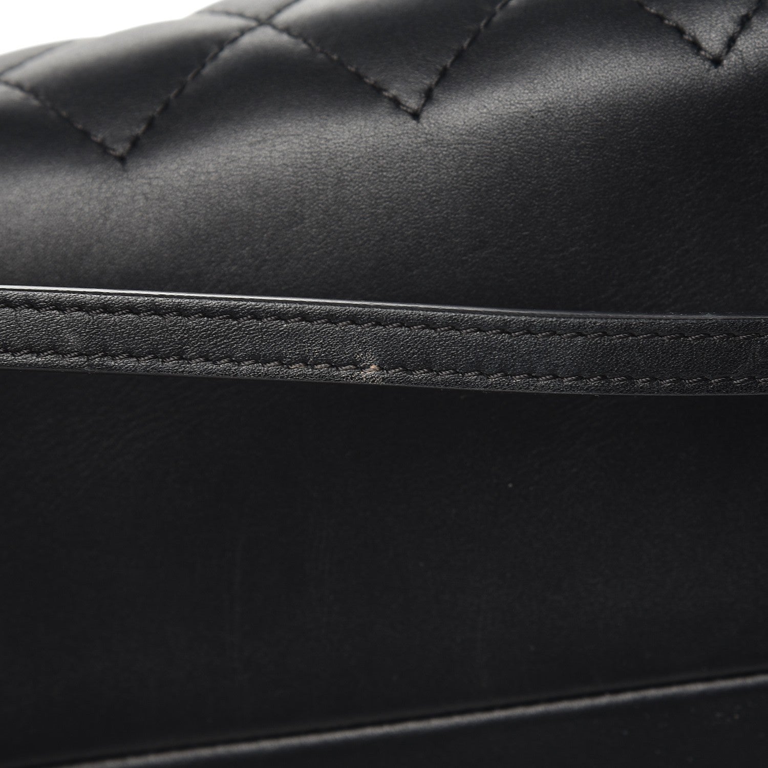 Chanel Calfskin Quilted Feather Weight Bowling Bag Black 15 of 15