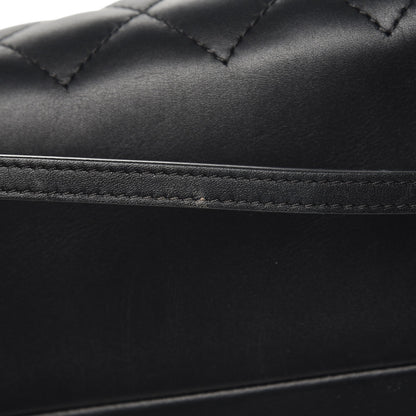 Chanel Calfskin Quilted Feather Weight Bowling Bag Black 15 of 15