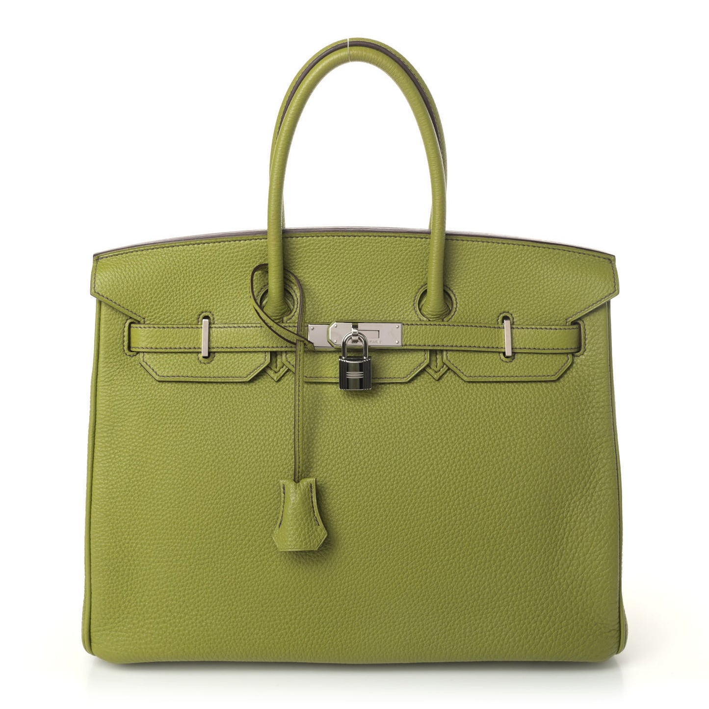 Togo Birkin 35 Vert Anis