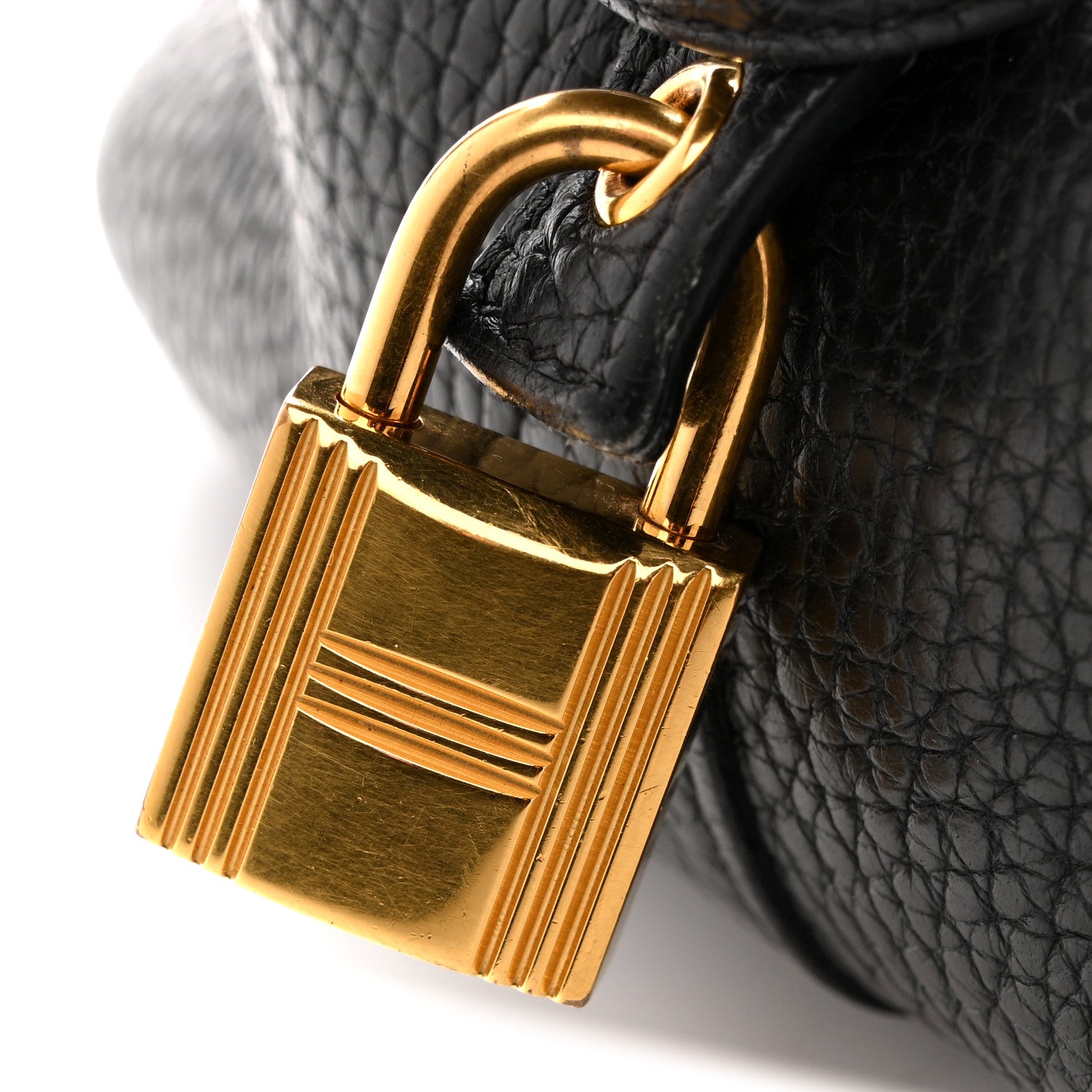 Hermes Taurillon Clemence Picotin Lock 22 MM  Black 11 of 15