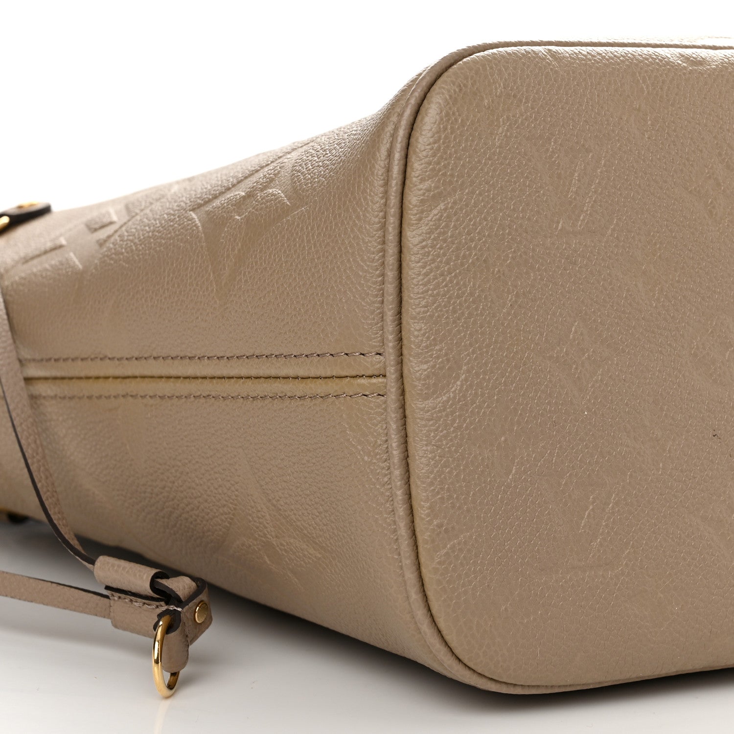 Louis Vuitton Empreinte Monogram Giant Neverfull MM Tourterelle 9 of 10
