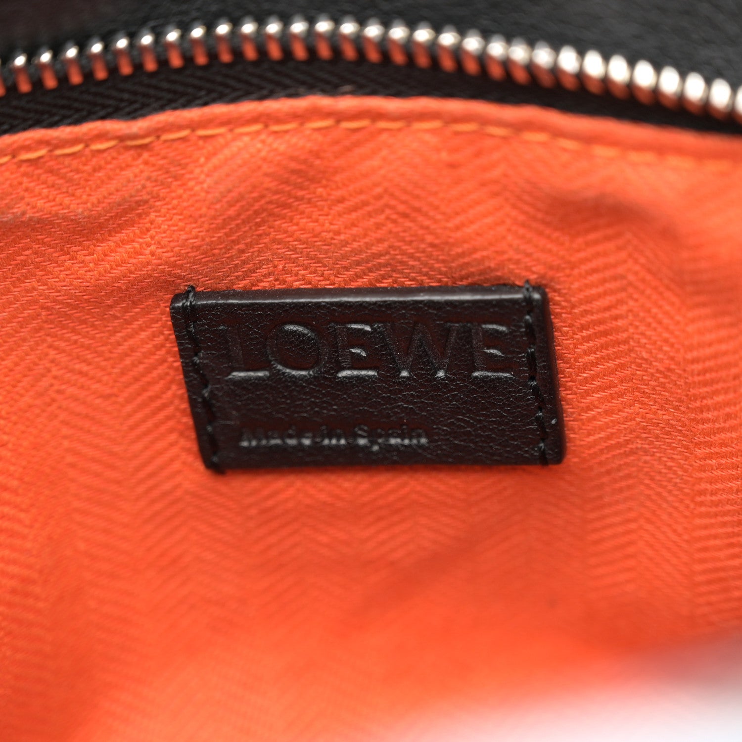 Loewe X WILLIAM MORRIS Calfskin Puzzle Bag Black Multicolor 6 of 12