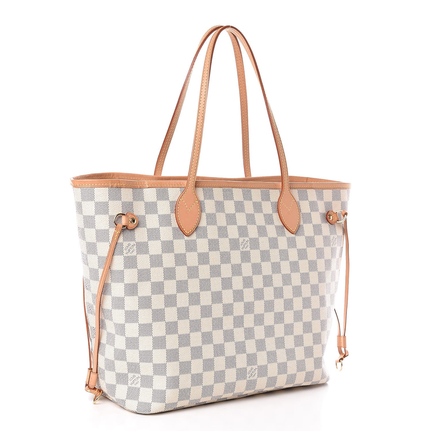 Louis Vuitton Damier Azur Neverfull MM 3 of 11
