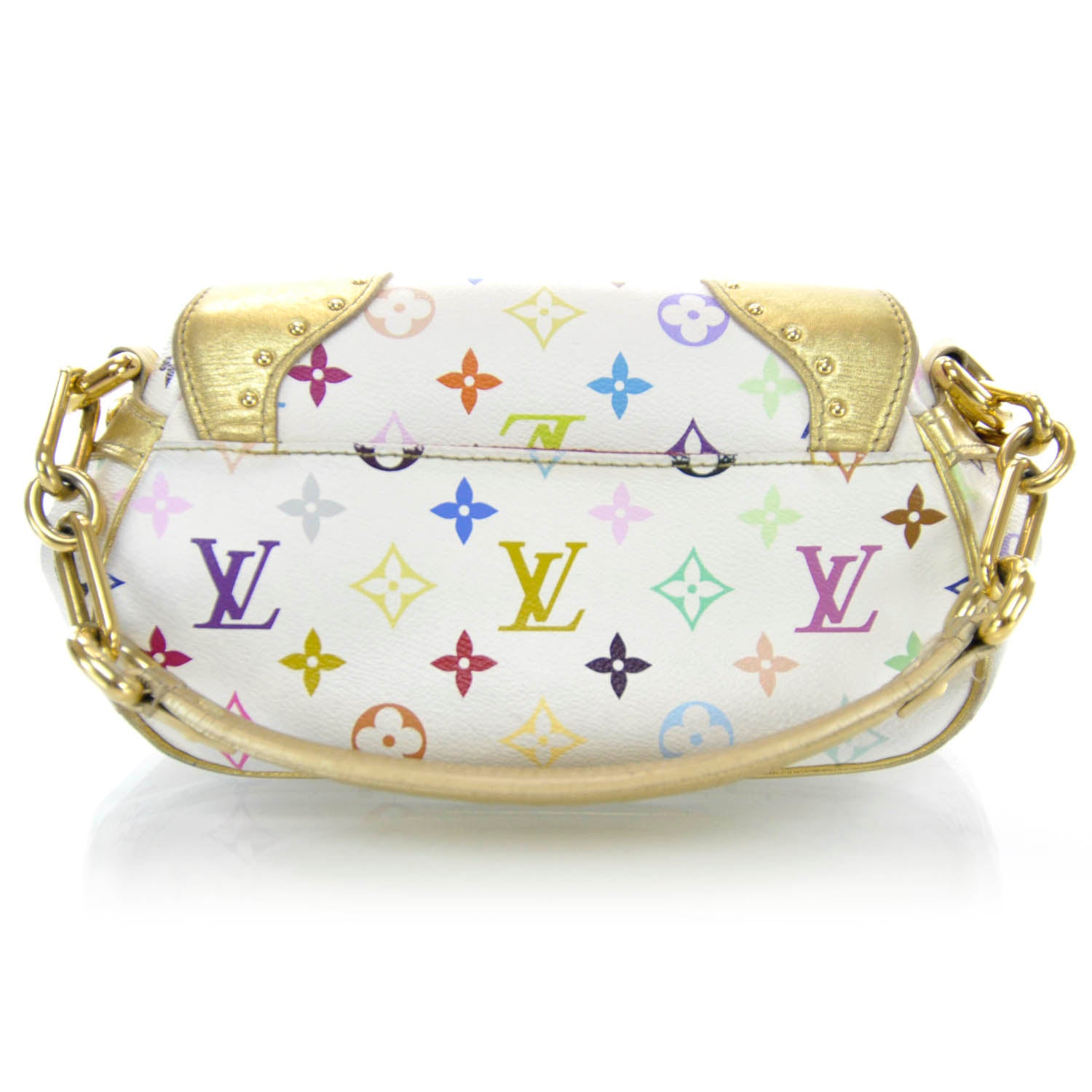 Louis Vuitton Monogram Multicolor Marilyn White Gold 3 of 9
