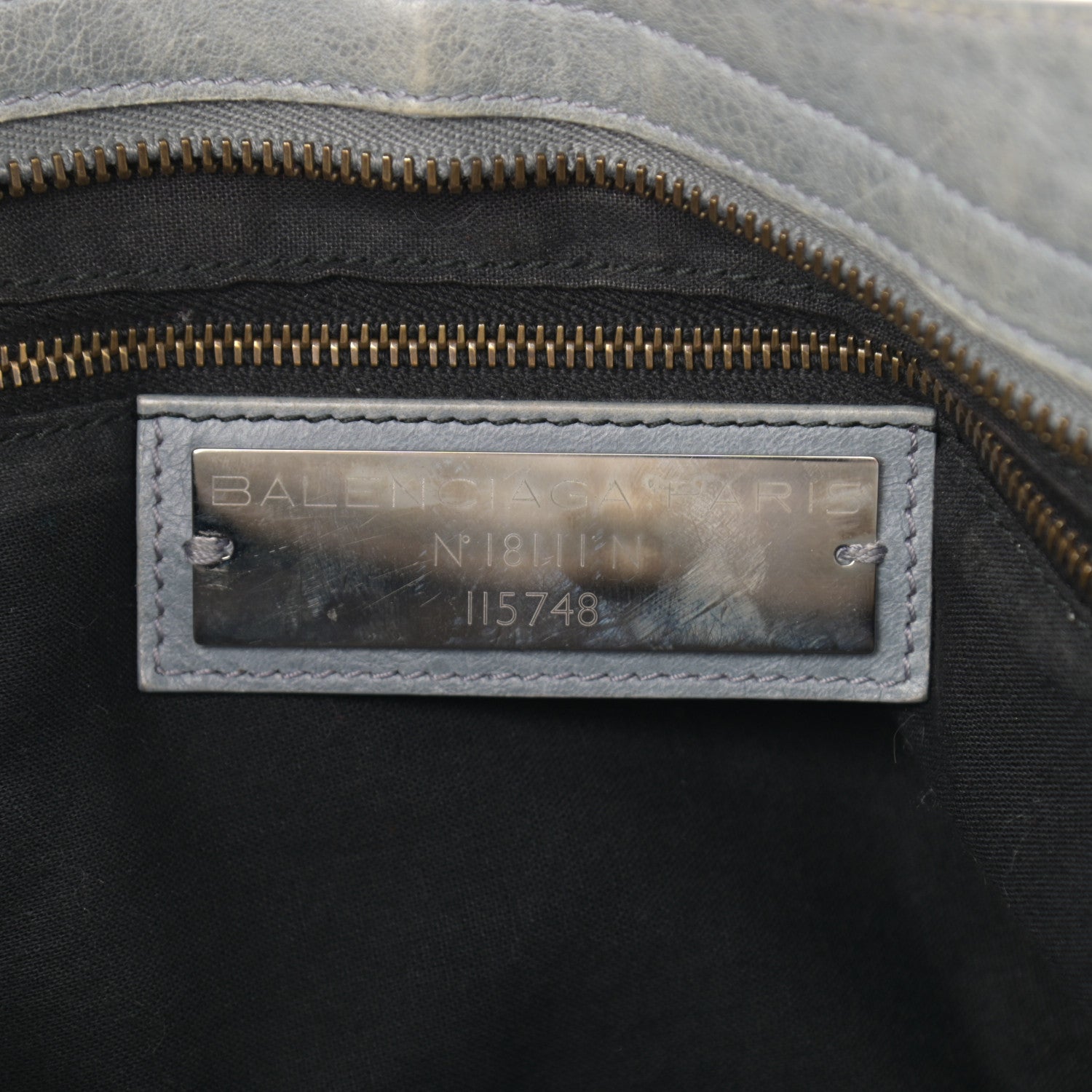 Balenciaga Agneau Classic Hardware City Ardoise 5 of 12
