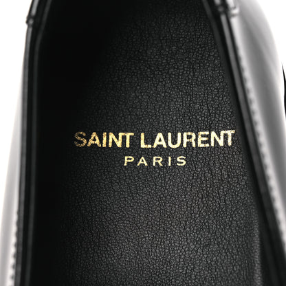 Saint Laurent Magnum Calfskin Le Loafer 15 Moccasin  39 Black 9 of 13