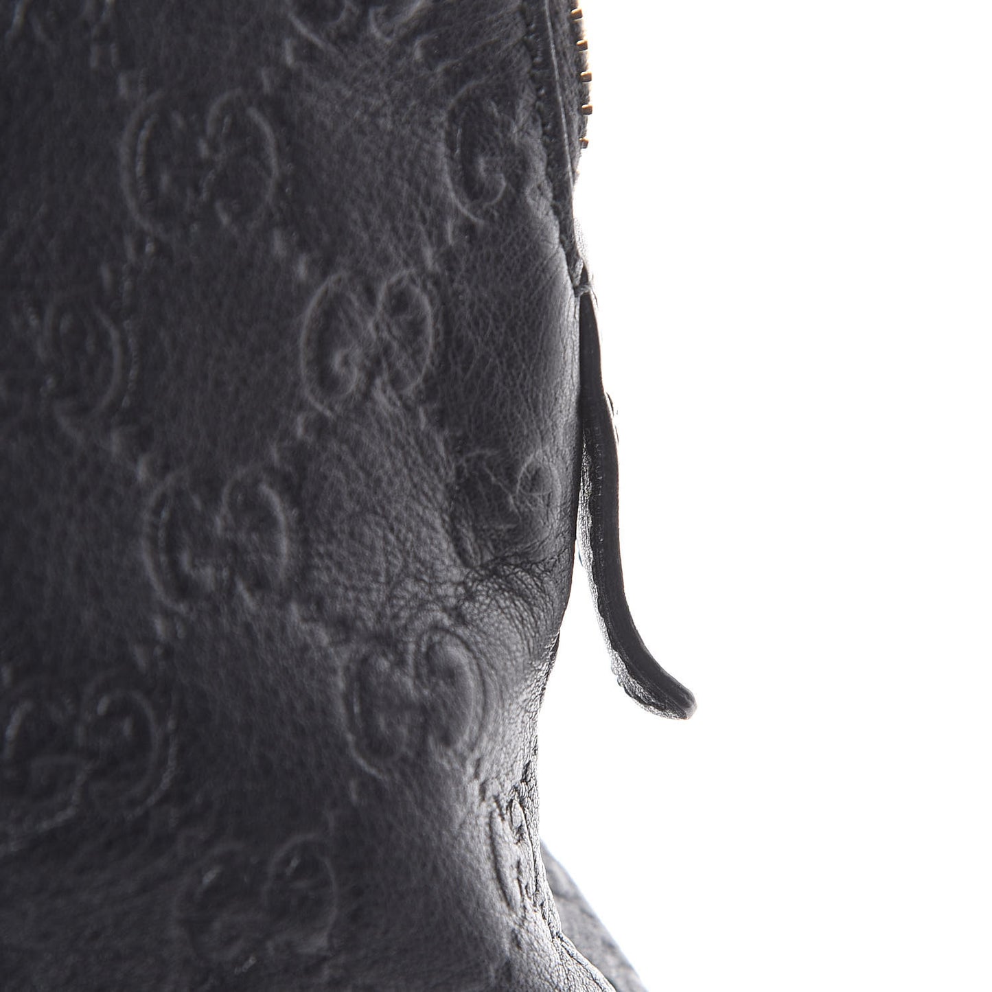 Guccissima Medium Bree Shoulder Bag Black