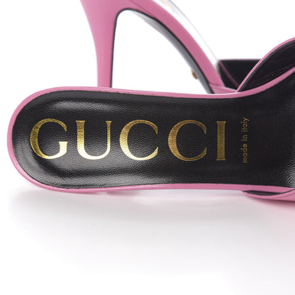 Gucci Calfskin High-Heel Slide 38 Bubblegum Pink 6 of 9