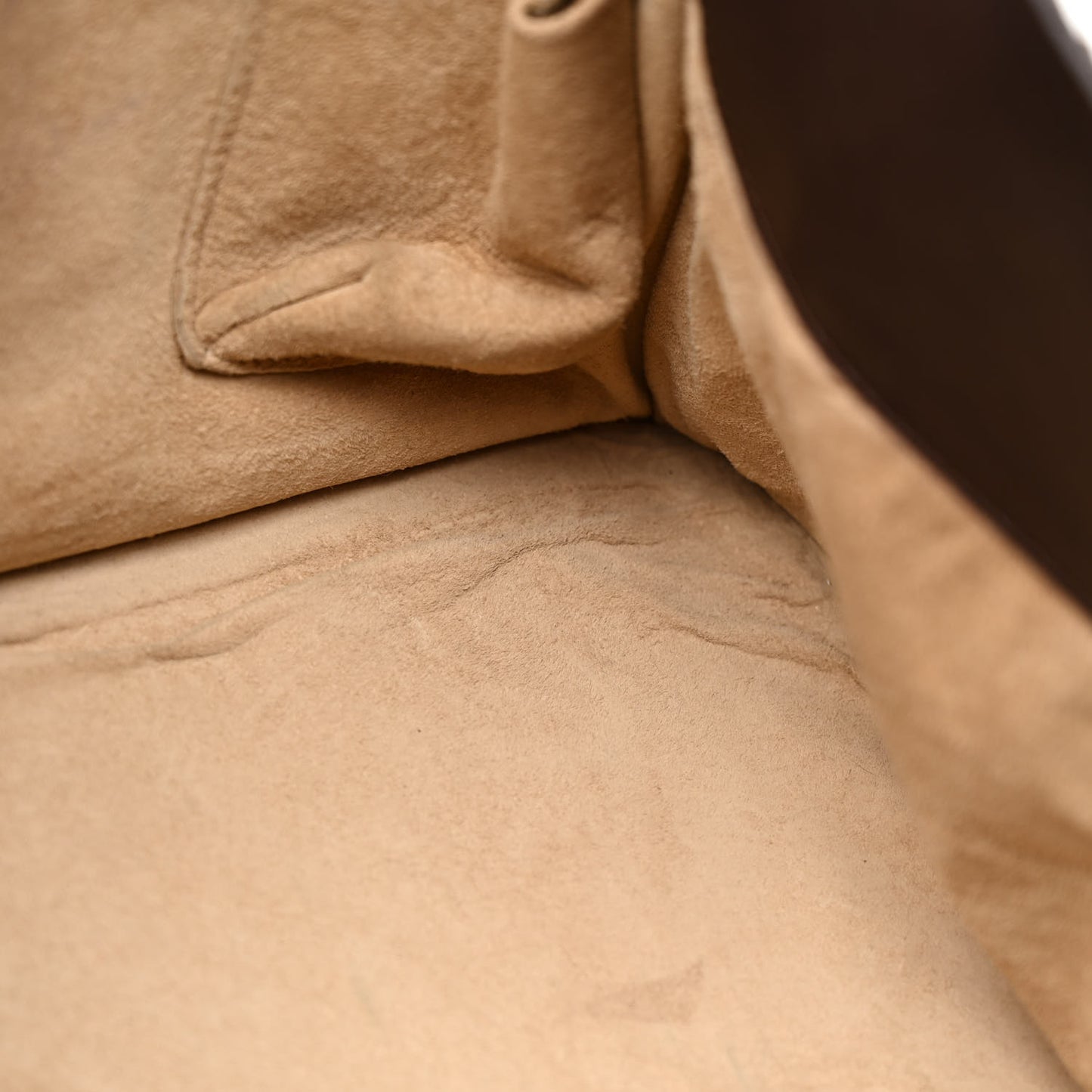 Nappa Intrecciato Shoulder Bag Ebano