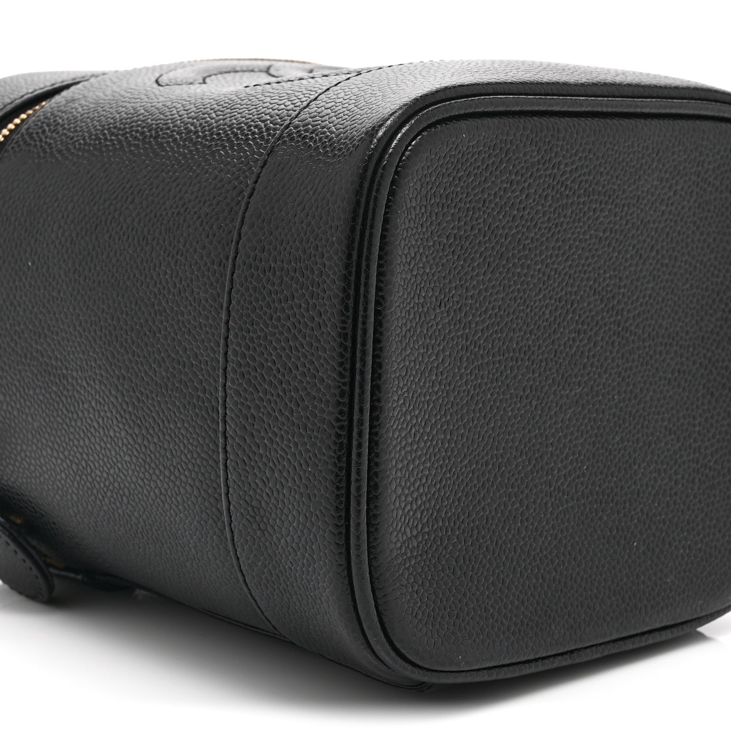 Chanel Caviar Vanity Cosmetic Case Black 10 of 11