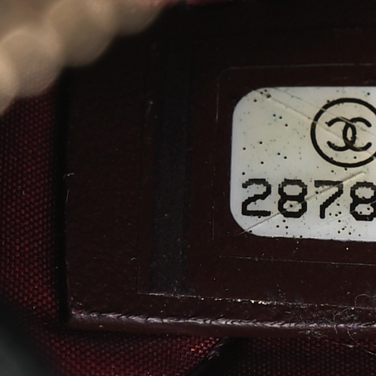 Caviar Quilted Small Curvy Pouch Cosmetic Case Black