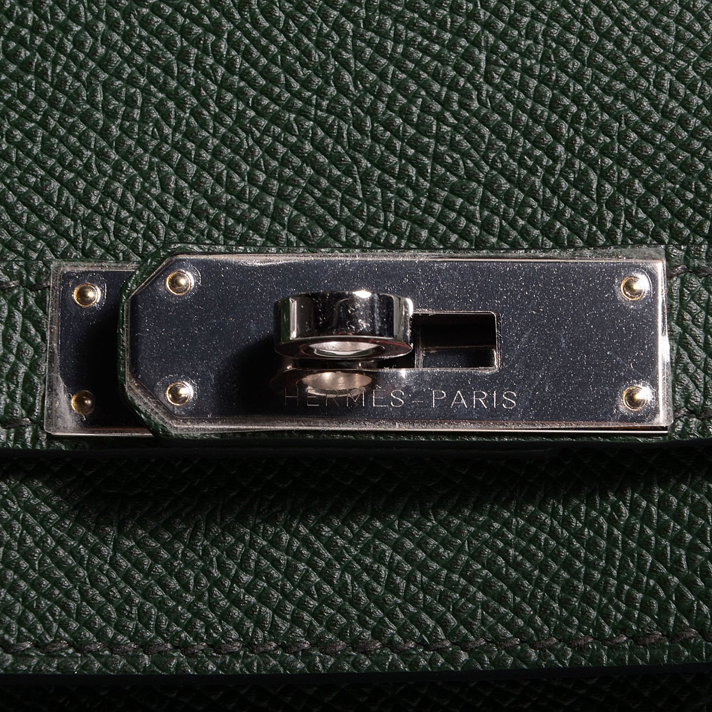 Epsom Birkin 35 Vert Anglais