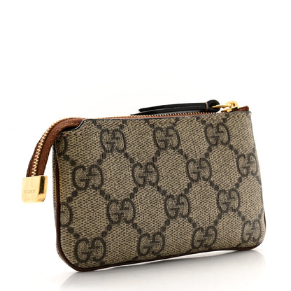Gucci GG Supreme Monogram Key Case Brown 3 of 8